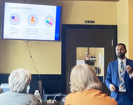 Chiropractor Arlington WA Baljinder Gill At Seminar Chiropractor Arlington WA Baljinder Gill At Seminar